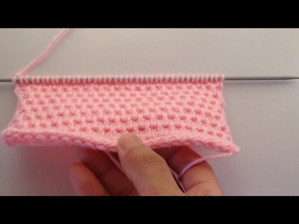Little Bumps Stitch Pattern For