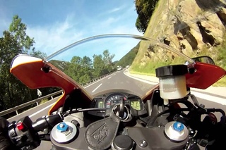 Honda CBR 600rr GoPro HD Hero