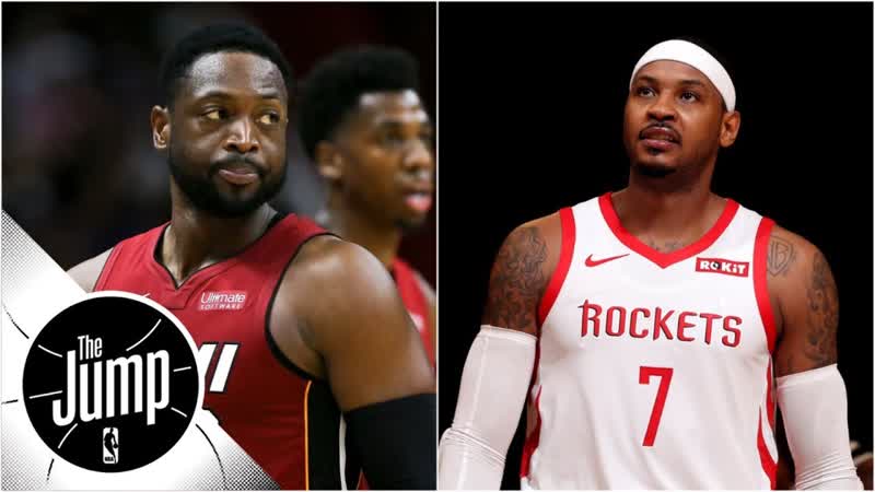 Dwyane Wade says Rockets making Melo fall guy, Le Bron says he deserves better, The