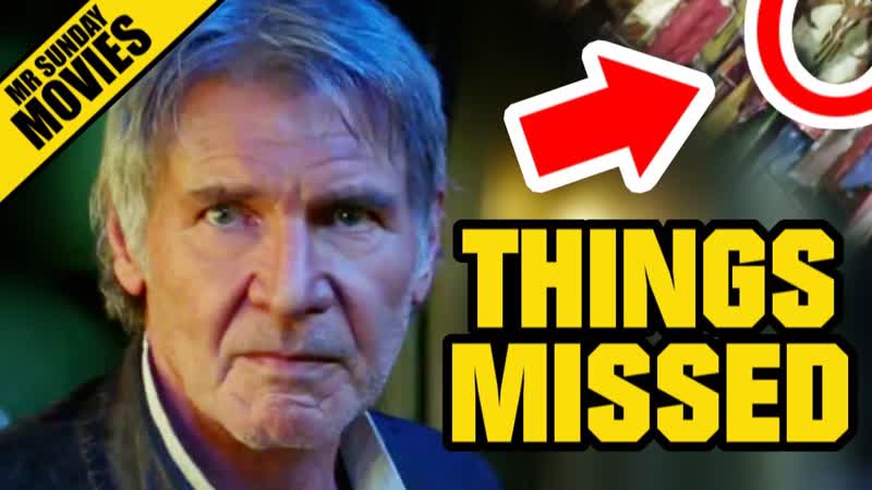 STAR WARS: THE FORCE AWAKENS Trailer Easter Eggs, References Things You