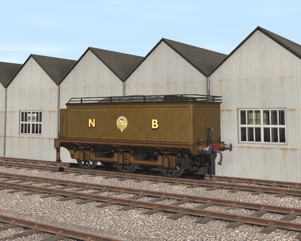 NBR H Class 4000 gallon Tender Enginespec VB