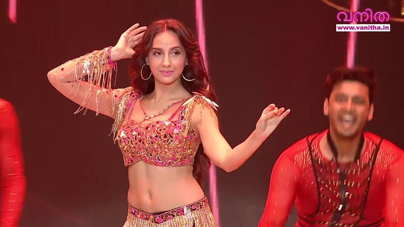 Dancing Queen NORA FATEHI glamorous Performance Vanitha Film Awards 2020 Part