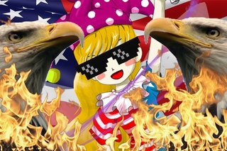 Danmakufu - Queen of Fools (Clownpiece Boss Battle)