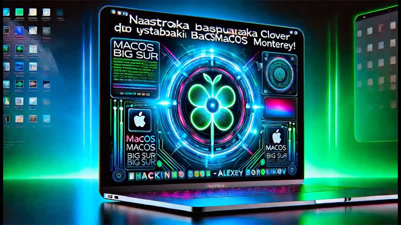 НАСТРОЙКА ЗАГРУЗЧИКА CLOVER ДЛЯ УСТАНОВКИ MACOS BIG SUR, MACOS MONTEREY