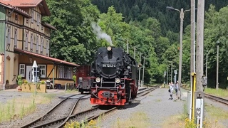 Im Harz ist es wieder grn - Juni 2024 Harzer Schmalspurbahnen
