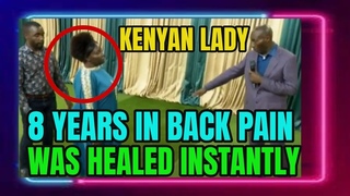 KAKANDE | KENYAN LADY 8 YEASR IN BACK PAIN WAS HEALED INSTANTLYHEALING AND TESTIMONY #193