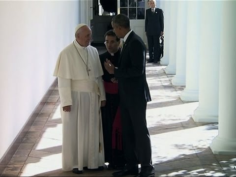 Obama Meets Pope Francis In Oval