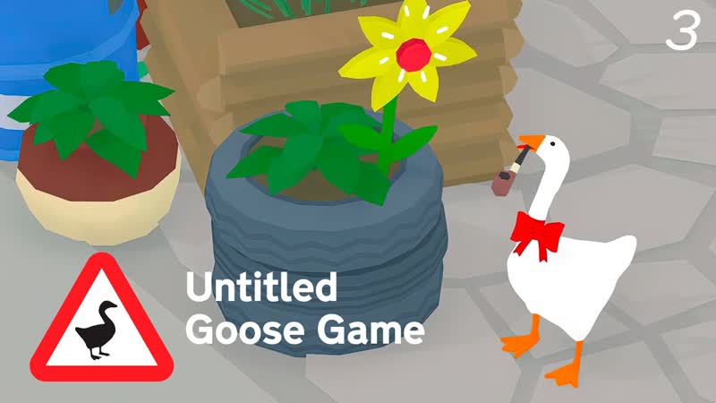 Ряженый Гусь и соседи Untitled Goose Game,