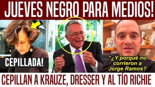 JUEVES NEGRO! CEPILLAN A DRESSER Y KRAUZE. TO RICHIE A JUICIO EN EUA. LES CAY EL KARMA