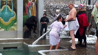Крещенские купания,Саржин Яр,Харьков,январь 2021!!!