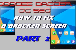 Doogee dg550 repair screen lcd broken part :2