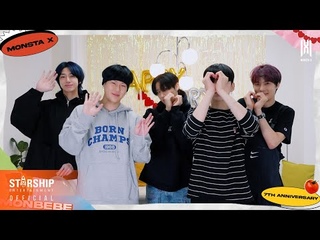 YT220514Special Clip MONSTA X DEBUT 7th Anniversary Message