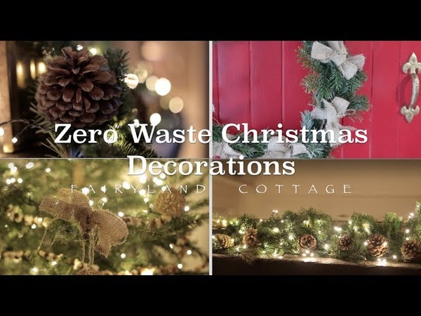 Zero Waste Christmas Decorations Natural and