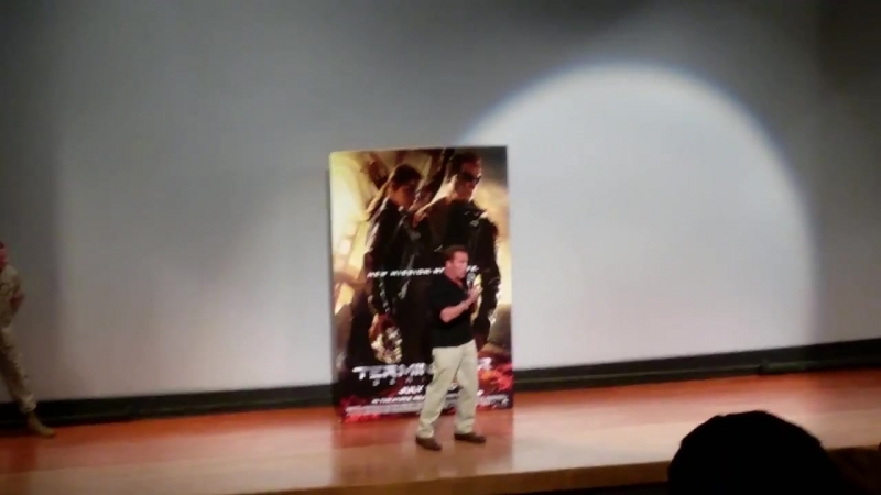 Arnold Schwarzenegger visits Camp Pendleton