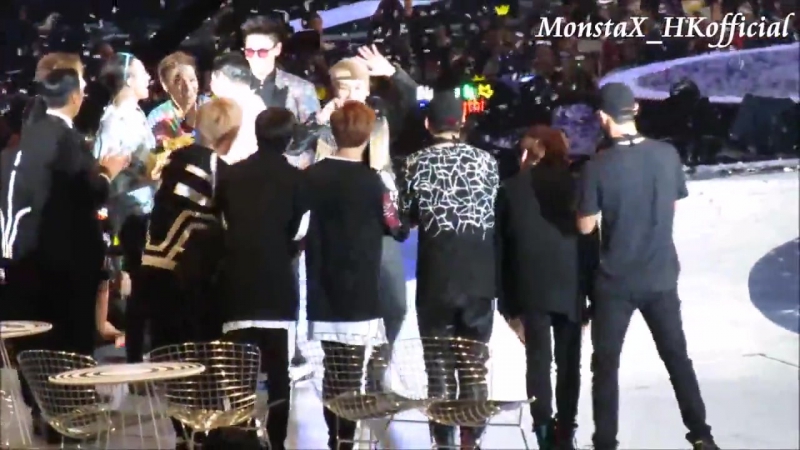 VK Monsta X на Mnet Asian Music Awards