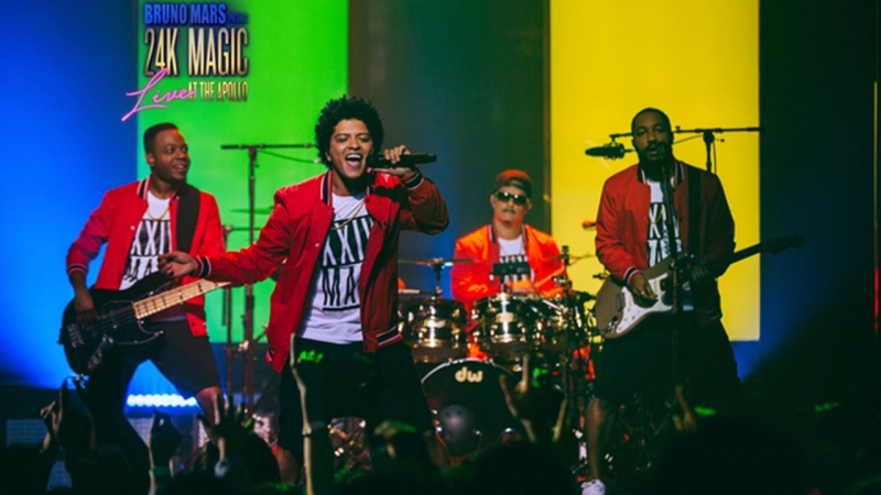 Bruno Mars: 24 K Magic Live At The