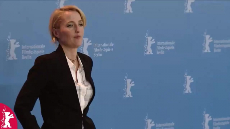 Gillian Anderson Viceroys House Photocall at Berlinale