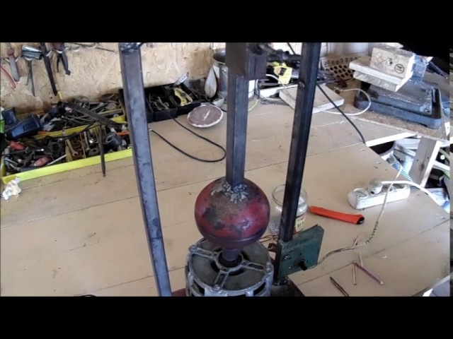 Дробокатка из огнетушителя своими руками чертежи с размерами