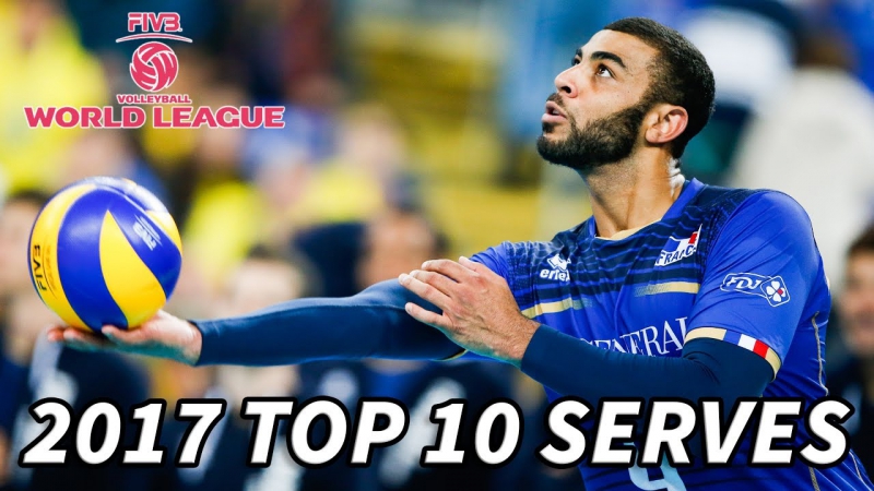 Top 10 SERVES 2017 World League