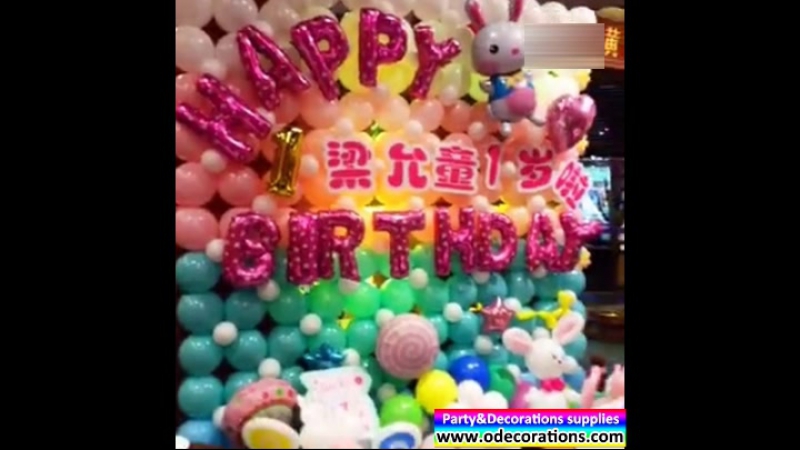 1 St Baby Birthday Party Decorations