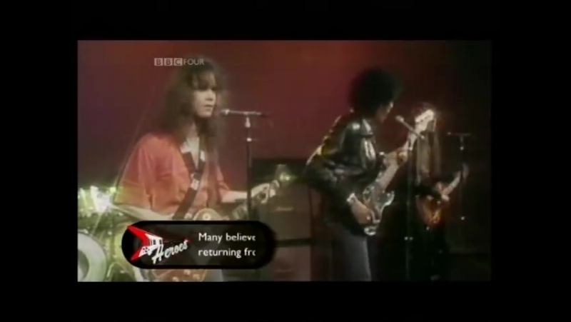 THIN LIZZY The Boys Are Back In Town (1976 UK TV Appearance) HIGH QUALITY
