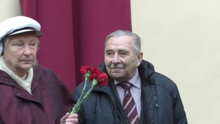 Открытие памятного знака Владимиру Высоцкому в СПб