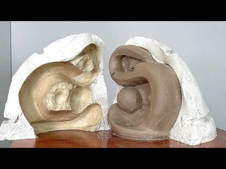 Replicating clay sculpture