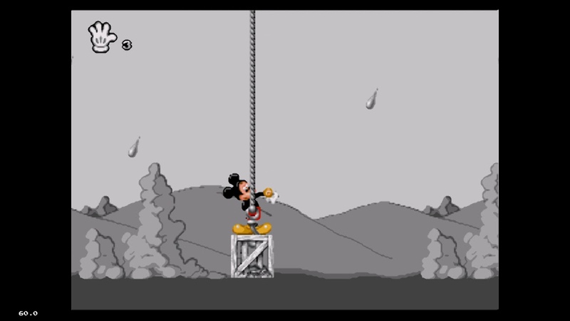 Mickey Mania (1994, Genesis) Steamboat Willie