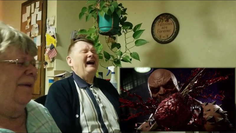 Elderly Parents React to Mortal Kombat 11 Fatalities and Fatal