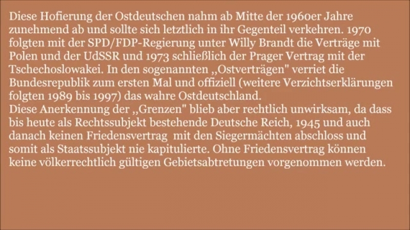 Der Verrat am deutschen