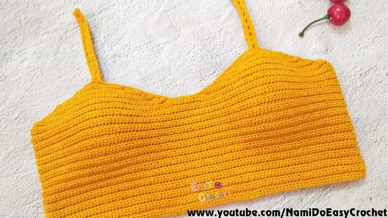 Easy Crochet for Summer: Crochet Crop Top,