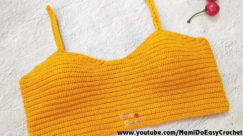 Easy Crochet for Summer: Crochet Crop Top,