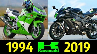Kawasaki ZX-10R - Эволюция (1994 - 2010) ! История Модели !