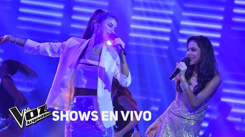 Tini y Juliana Gallipoliti cantan Quiero volver La Voz Argentina