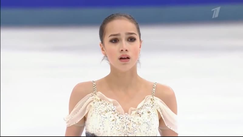 Alina ZAGITOVA Practice SP runthrough Russian Nationals 2019 HD