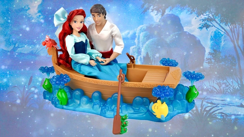 Ariel and Eric Kiss the Girl Doll Gift set from The Little Mermaid ( Unboxing
