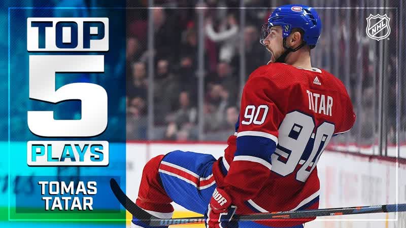 Top 5 Tomas Tatar plays from 2018