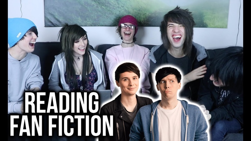 READING DAN AND PHIL FANFICTION with Our World Away, Alex