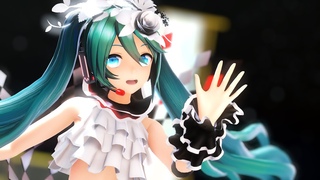 【MMD】 ゴーストルール / Ghost Rule ( YYB Miku )