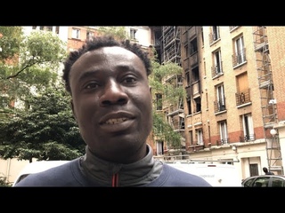 Djalega, agent d’entretien et demandeur d’asile, sauveur dans l’incendie du 14e à Paris