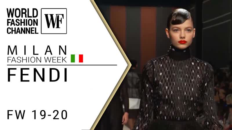Fendi Fall Winter 19 20, Milan Fashion