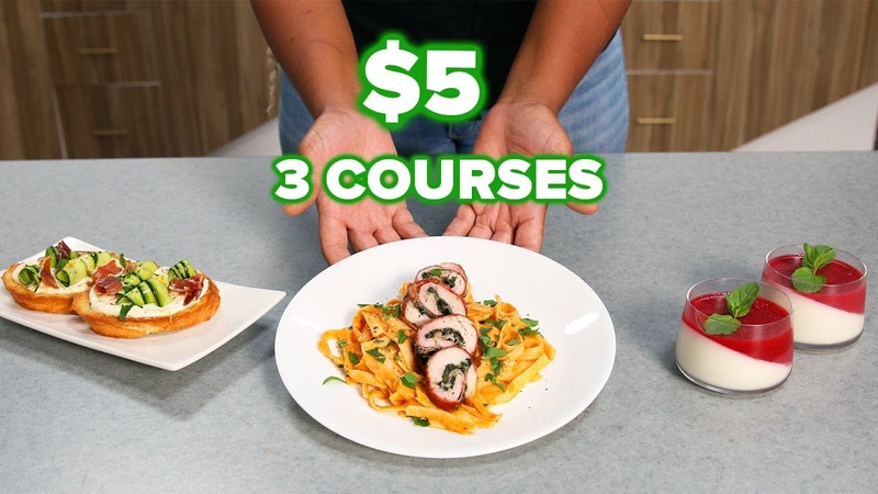 A Private Chef Tries To Make A 3 Course Meal For 4 for 20