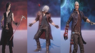 Devil May Cry 5 - All Taunts - 3 Million Red Orbs Taunts - All Characters Taunts (DMC5 2019)