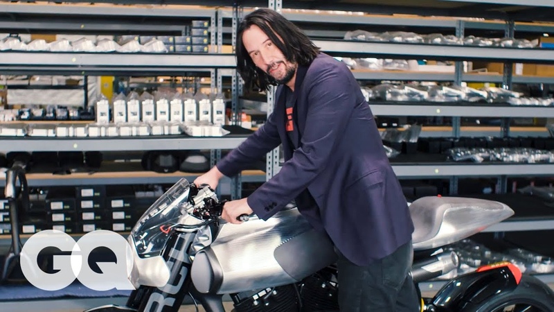 Keanu Reeves Shows Us His Most Prized Motorcycles, Collected,