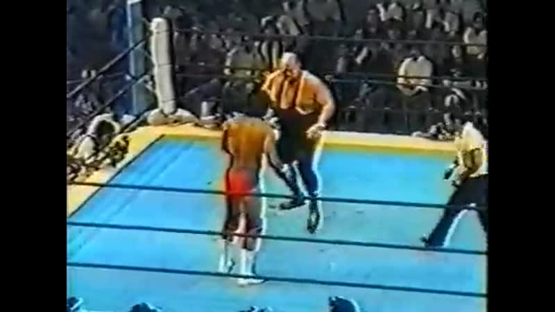 Кейджи Муто vs. Биг Ван Вейдер ( G1 Climax 1, 1991