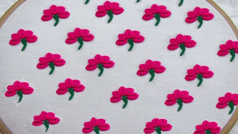 Hand Embroidery Amazing Trick with Hijab Pin, All Over