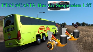 ETS2 SCANIA BUS AIR SUSPENSİON  1,37