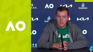 Dominik Koepfer I'm looking forward to trying to make his life hard (1R) Press conference | AO2021