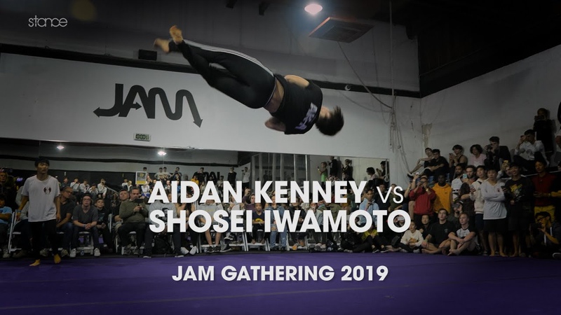 AIDAN KENNEDY vs SHOSEI IWAMOTO finals , ,. stance, , JAM GATHERING