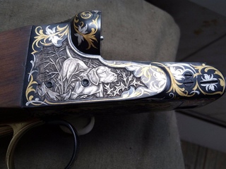 гравировка на охотничьих ружьях. гравировка белорусская. травление металла. сергей серебряков гравировка по металлу. гравировка белорусская.